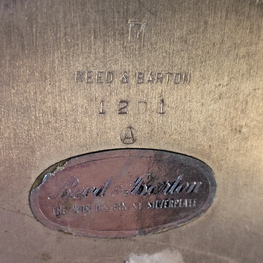 Reed & Barton Oneida Silversmiths Silverplate Platters Trays‎ Chargers Lot